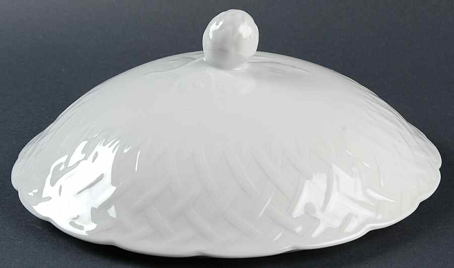 Vannerie (No Trim) Lid for Tureen by Bernardaud-1