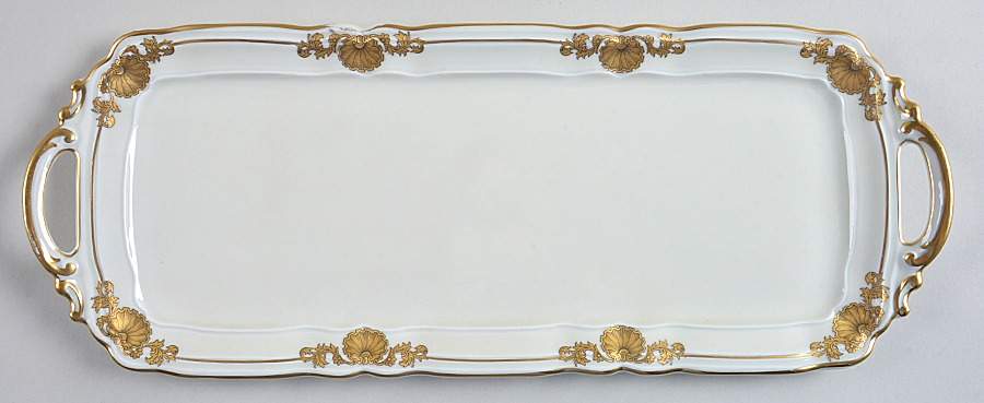 Ventadour Large Sandwich Tray by Bernardaud-1