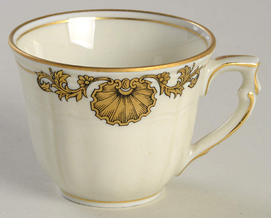Ventadour Flat Demitasse Cup by Bernardaud-1