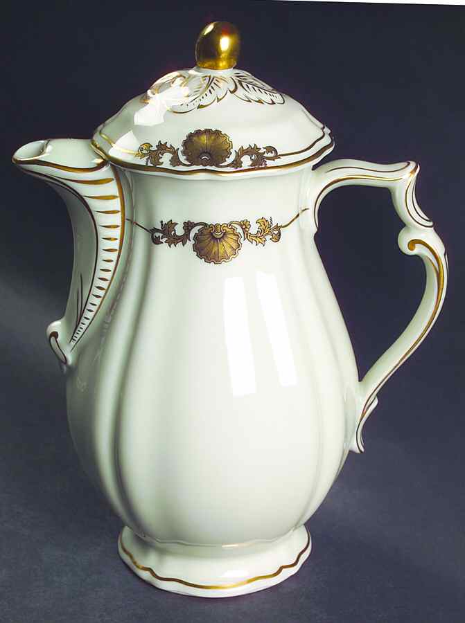 Ventadour Coffee Pot & Lid by Bernardaud-1