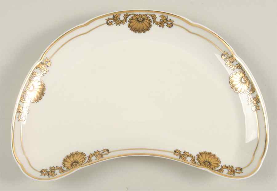 Ventadour Crescent Salad Plate by Bernardaud-1