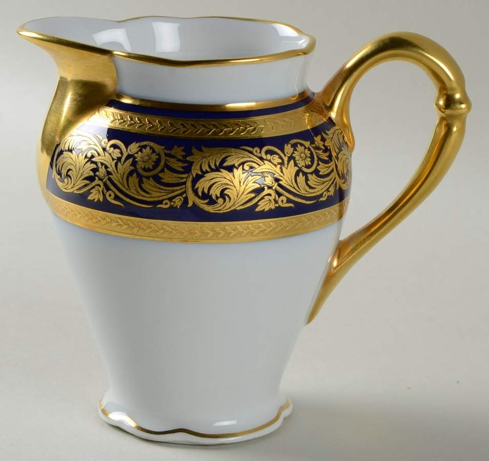 Vendome Cobalt Blue Creamer by Bernardaud-1