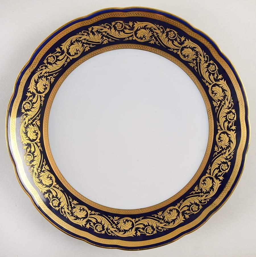Vendome Cobalt Blue Service Plate (Charger) by Bernardaud-1