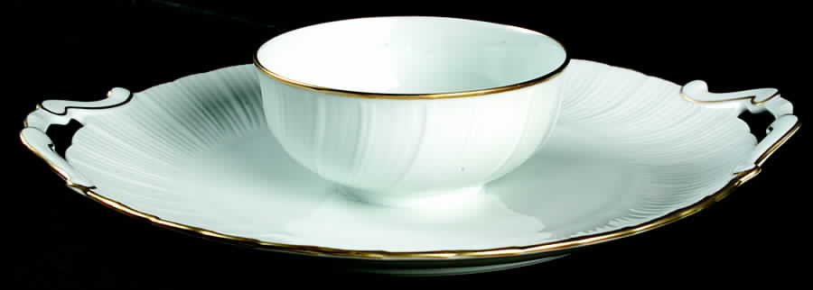 Verlaine 1 Piece Chip & Dip by Bernardaud-1