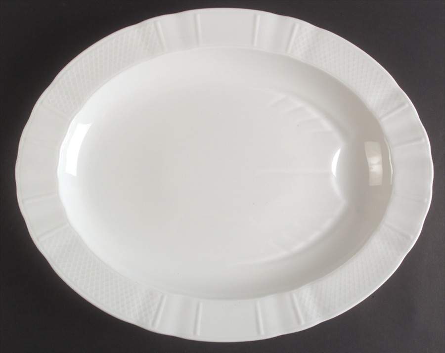 Versailles 17" Oval Serving Platter by Bernardaud-1