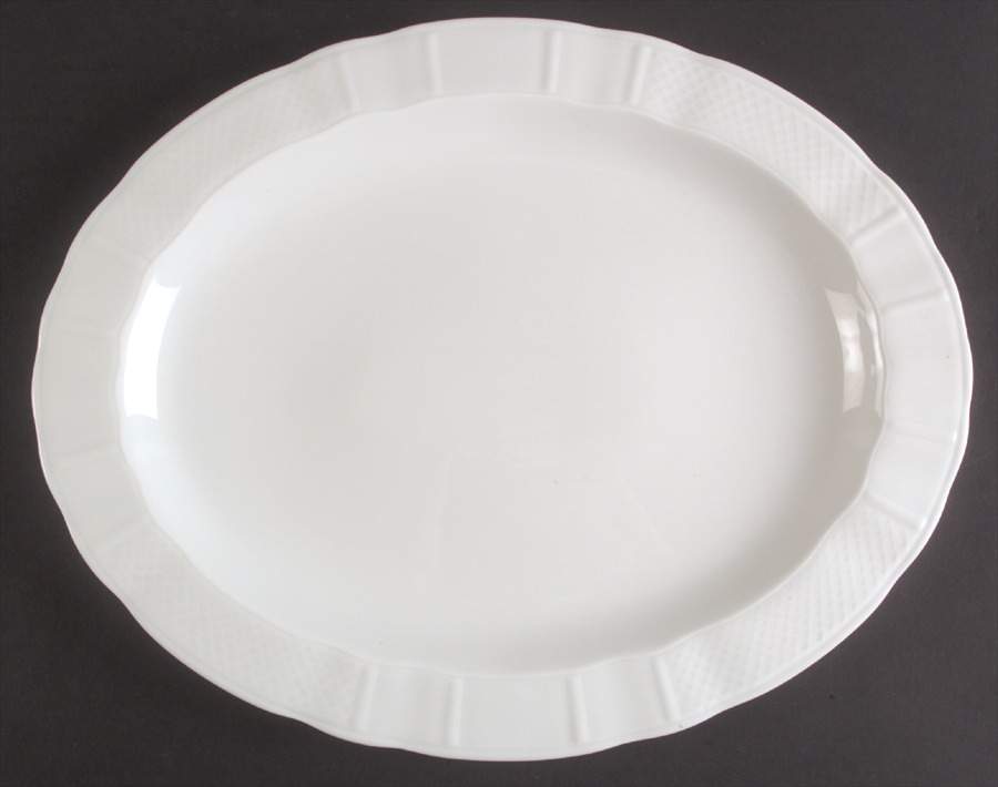 Versailles 15" Oval Serving Platter by Bernardaud-1