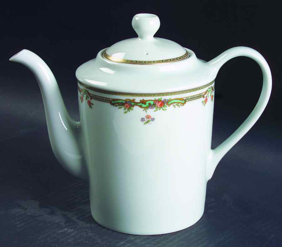 Victoire Coffee Pot & Lid by Bernardaud-1