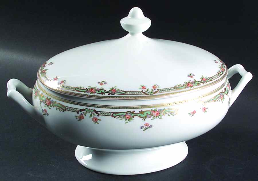 Victoire Oval Covered Vegetable by Bernardaud-1