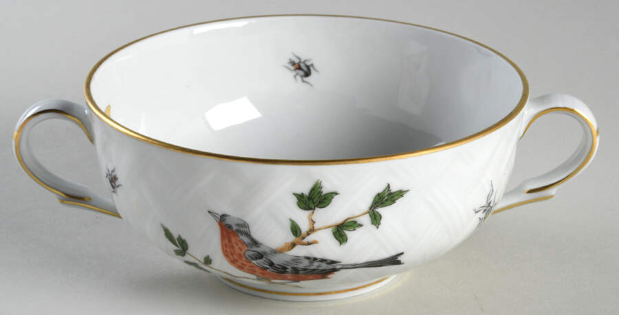 Virginie Flat Cream Soup Bowl by Bernardaud-1