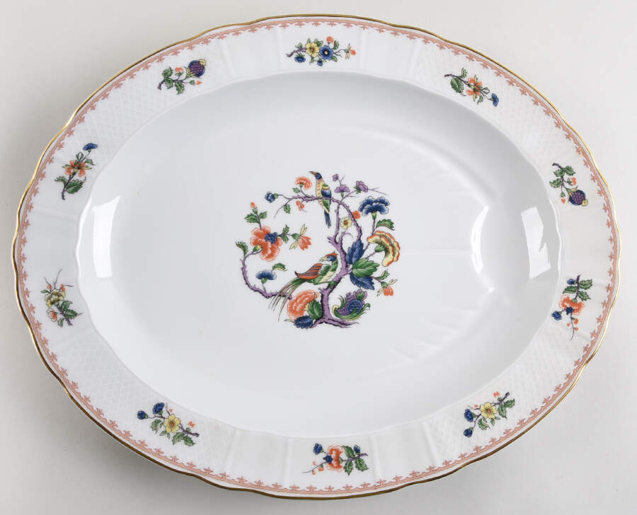 Vieux Rouen 17" Oval Serving Platter by Bernardaud-1