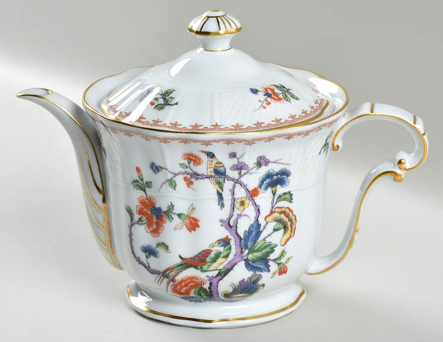 Vieux Rouen Teapot & Lid by Bernardaud-1