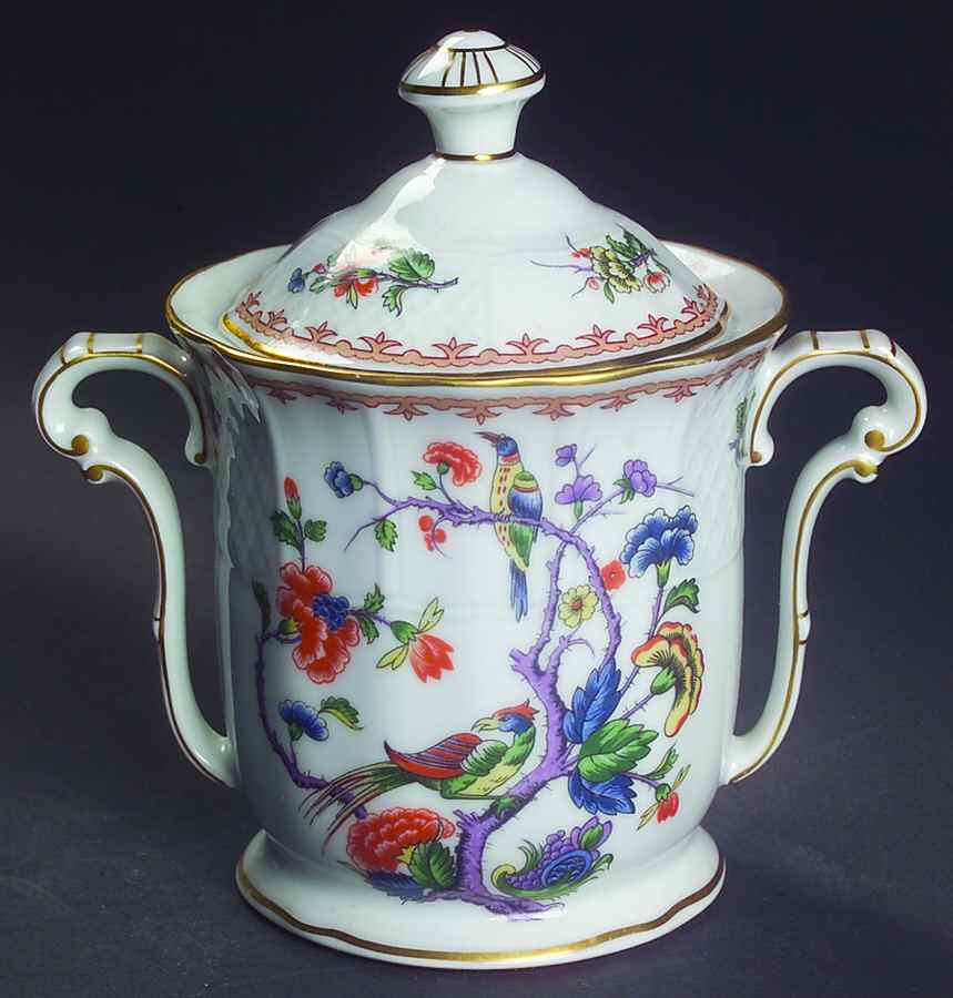 Vieux Rouen Sugar Bowl & Lid by Bernardaud-1