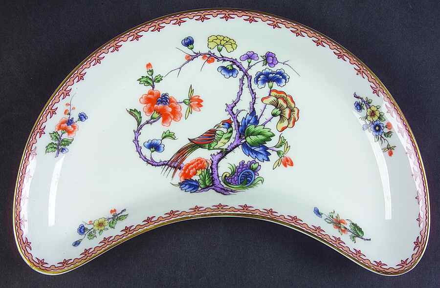 Vieux Rouen Crescent Salad Plate by Bernardaud-1