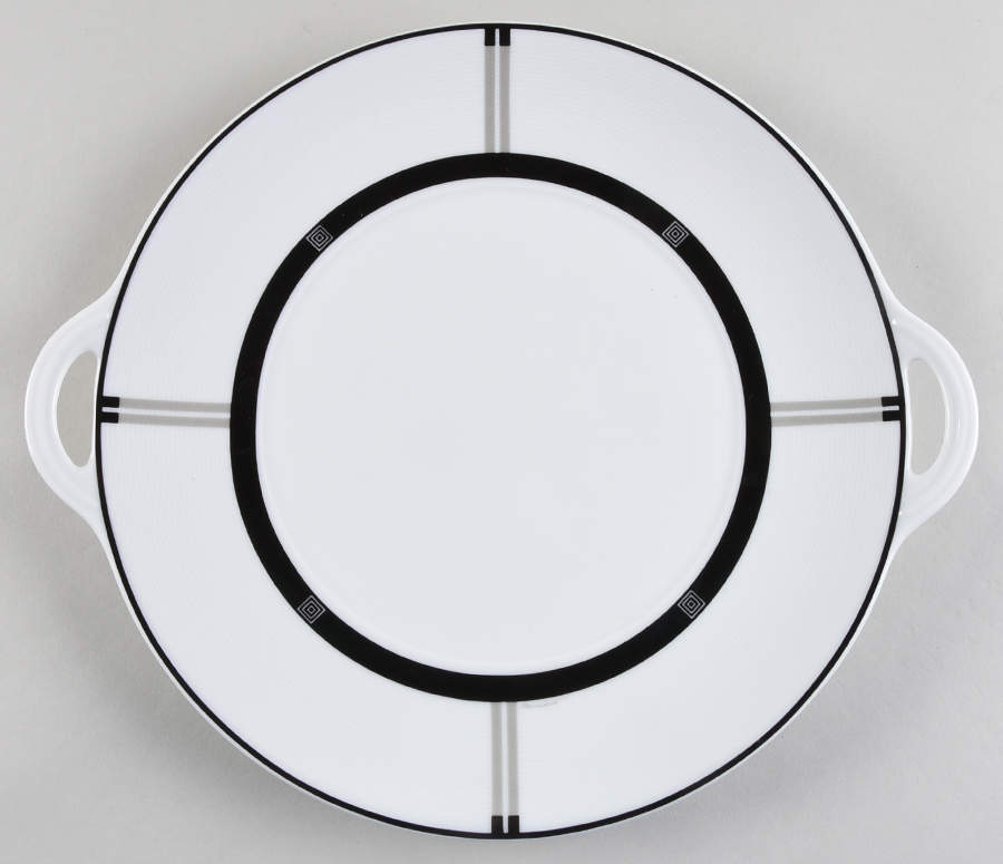 Wiener Handled Cake Plate by Bernardaud-1
