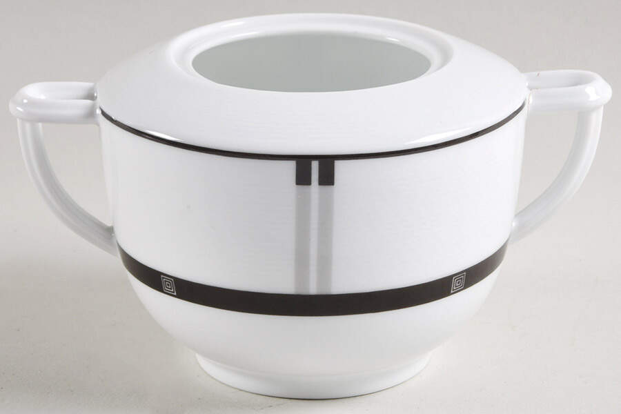 Wiener Sugar Bowl No Lid by Bernardaud-1