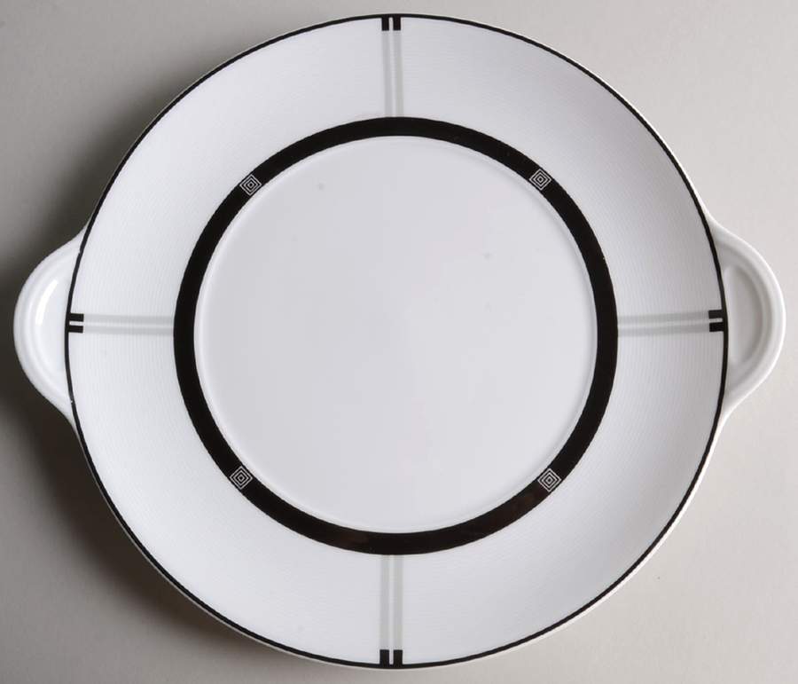 Wiener Handled Cake Plate by Bernardaud-1