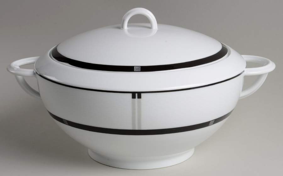 Wiener Tureen &  Lid by Bernardaud-1