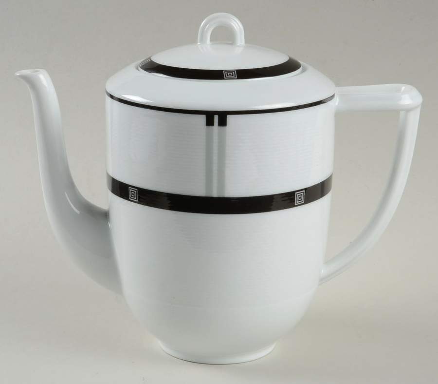 Wiener Small Coffee Pot & Lid by Bernardaud-1
