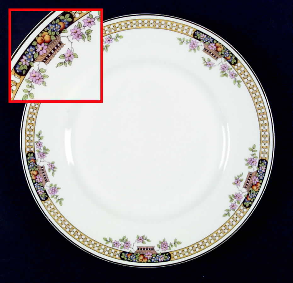 Winton (Design Off Edge) Dinner Plate by Bernardaud-1