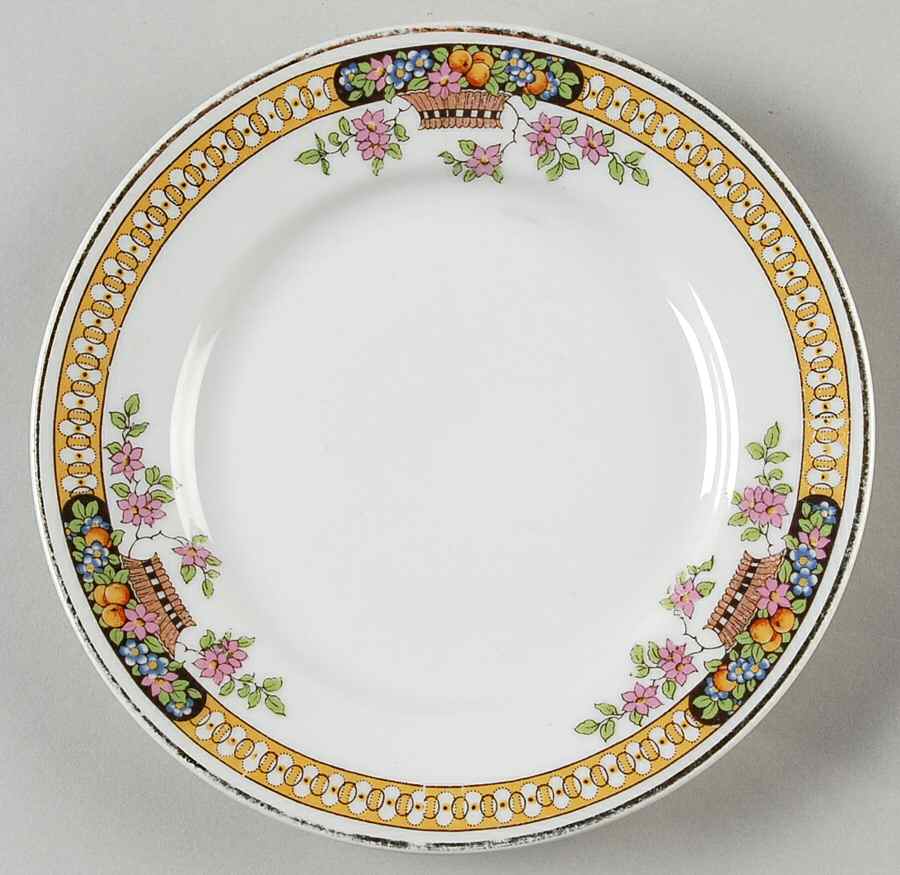 Winton (Design Off Edge) Bread & Butter Plate by Bernardaud-1