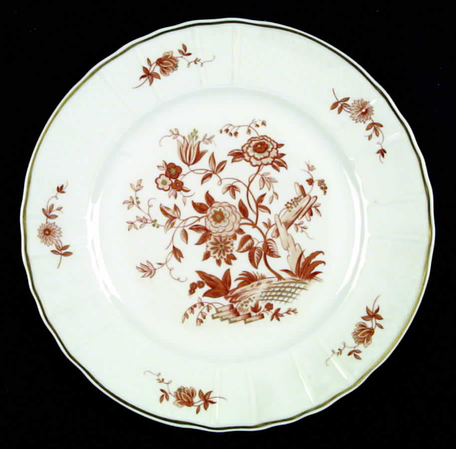 Zinnias Dinner Plate by Bernardaud-1