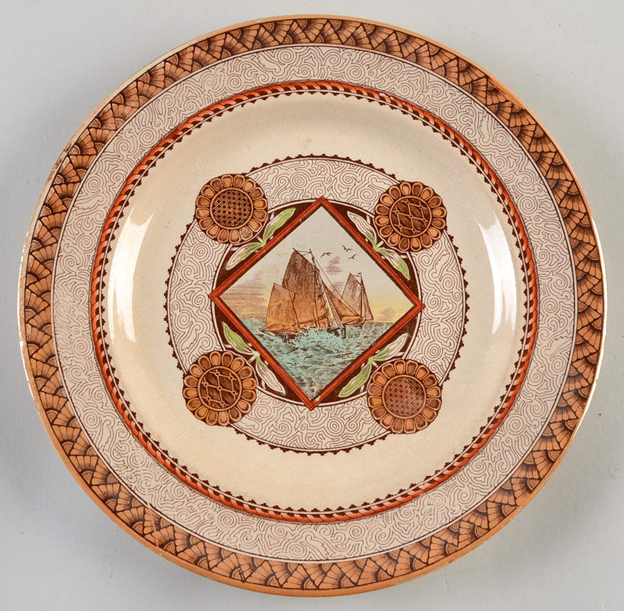 Wisconsin Dinner Plate by Brownfield-1