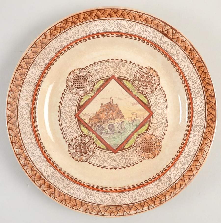 Wisconsin Salad Plate by Brownfield-1