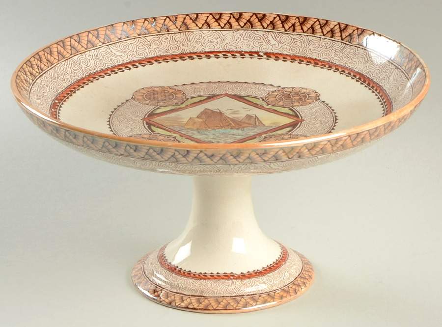 Wisconsin Round Compote (Height X Width) by Brownfield-1