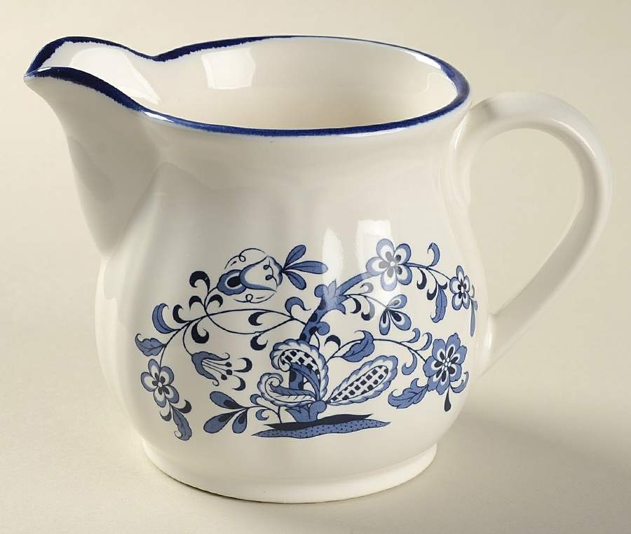 Blue Garden Creamer by Baker, Hart & Stuart-1
