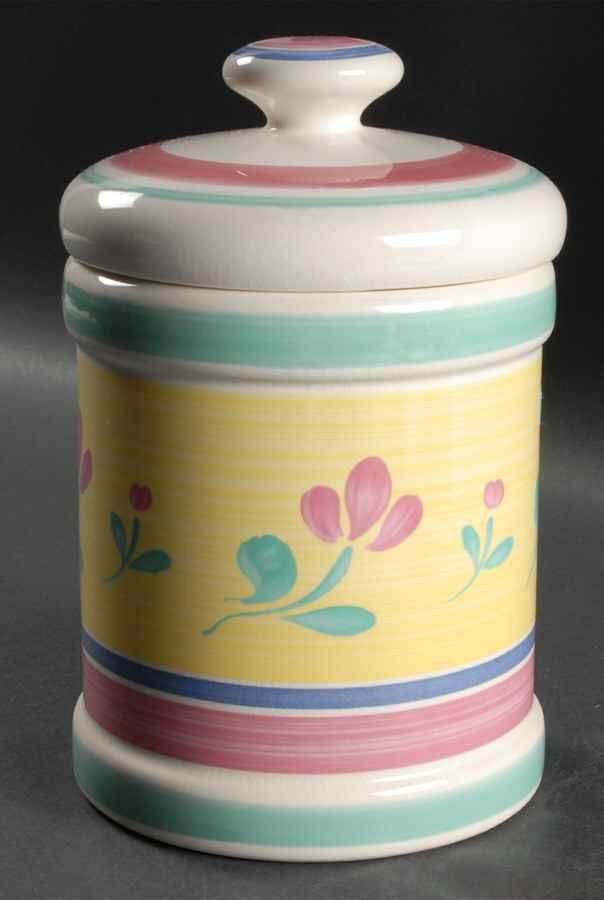 Fior D'Italia Large Canister & Lid by Baker, Hart & Stuart-1