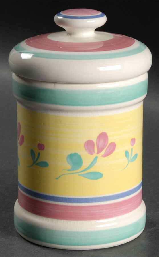 Fior D'Italia Small Canister & Lid by Baker, Hart & Stuart-1