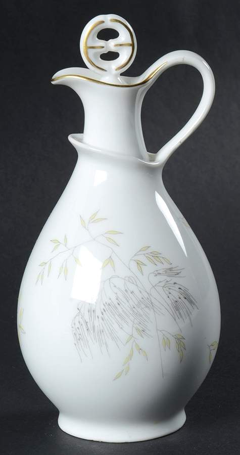 Venus Vinegar and Oil Set with "V" and "O" Stoppers by Bing & Grondahl-1