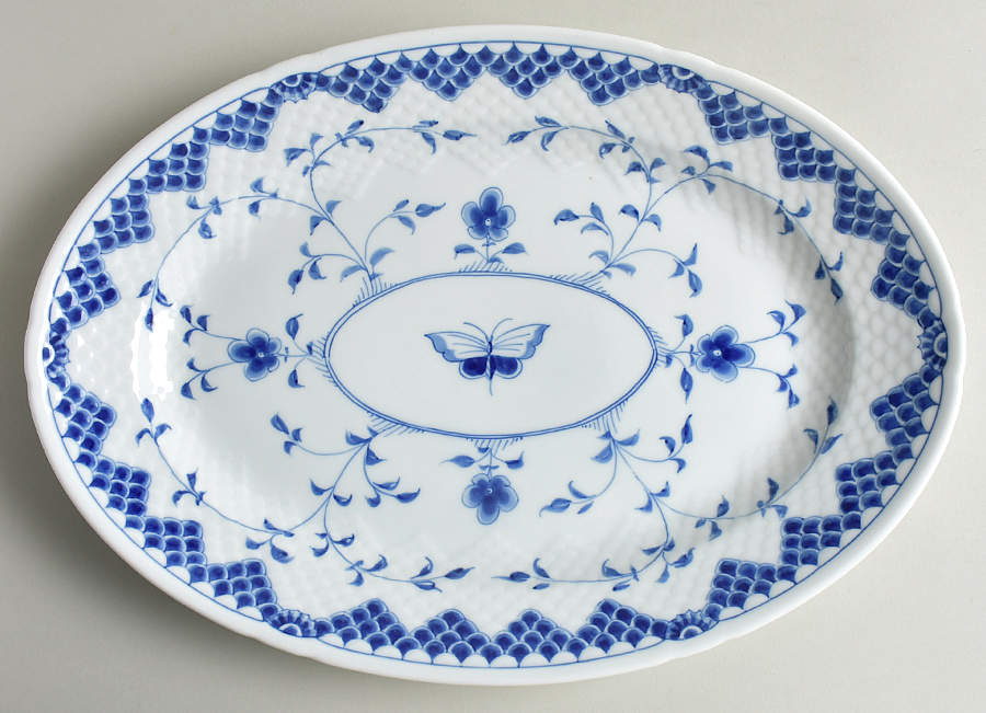 BIG2 16" Oval Serving Platter by Bing & Grondahl-1