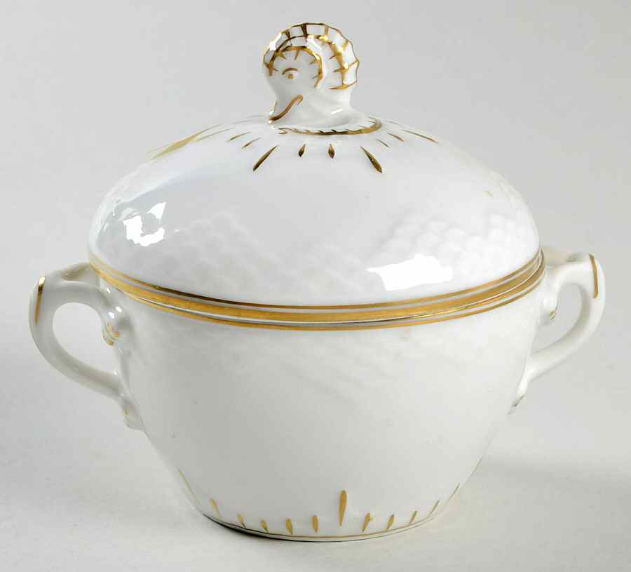 BIG6 Mini Sugar Bowl & Lid by Bing & Grondahl-1