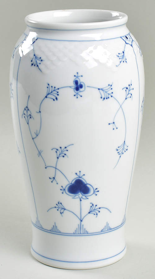 Blue Traditional (No Trim) 8" Vase by Bing & Grondahl-1