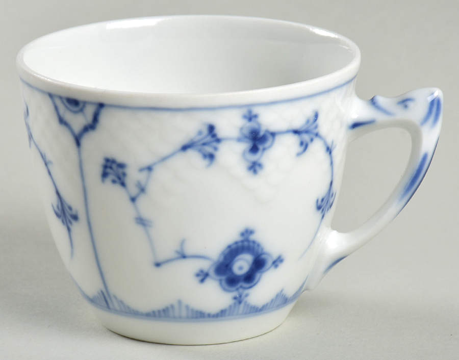 Blue Traditional (No Trim) Flat Cup by Bing & Grondahl-1
