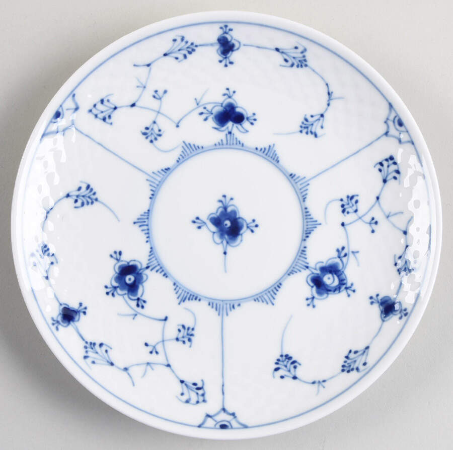 Blue Traditional (No Trim) Saucer for Cream Soup Bowl & Lid by Bing & Grondahl-1