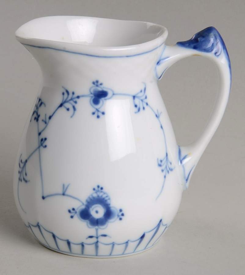 Blue Traditional (No Trim) Mini Creamer by Bing & Grondahl-1