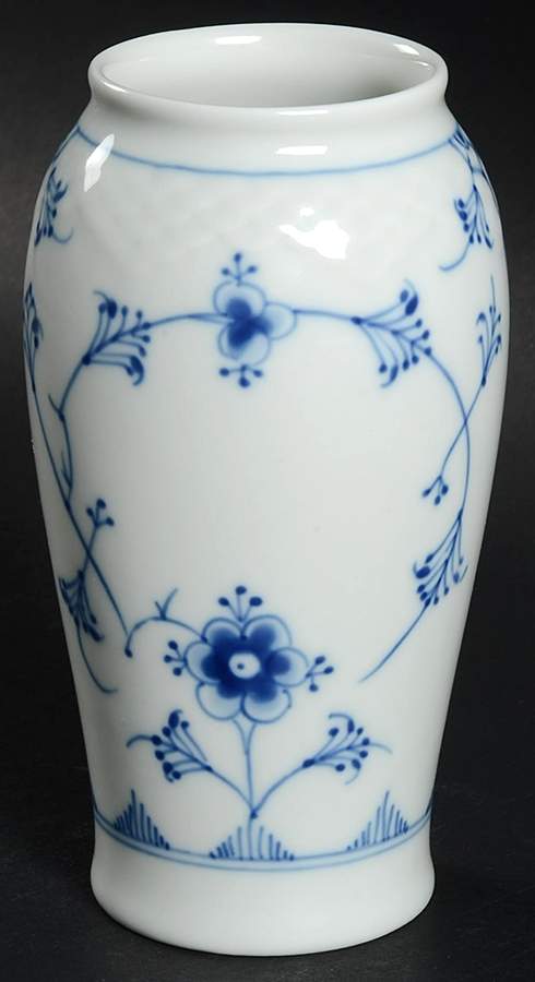 Blue Traditional (No Trim) 5" Vase by Bing & Grondahl-1