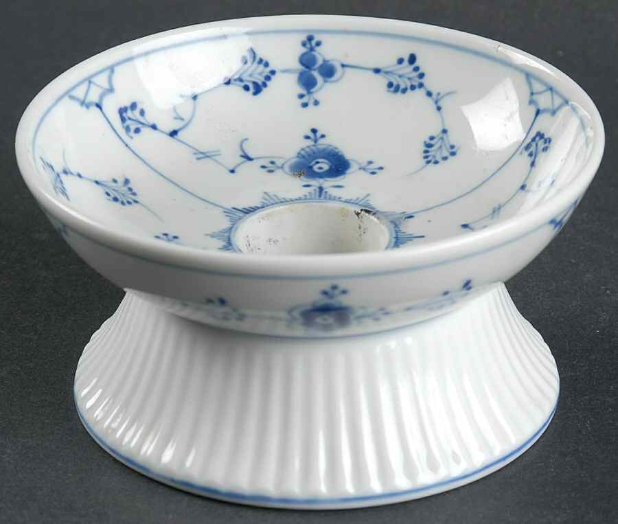Blue Traditional (No Trim) 2" Candlestick by Bing & Grondahl-1