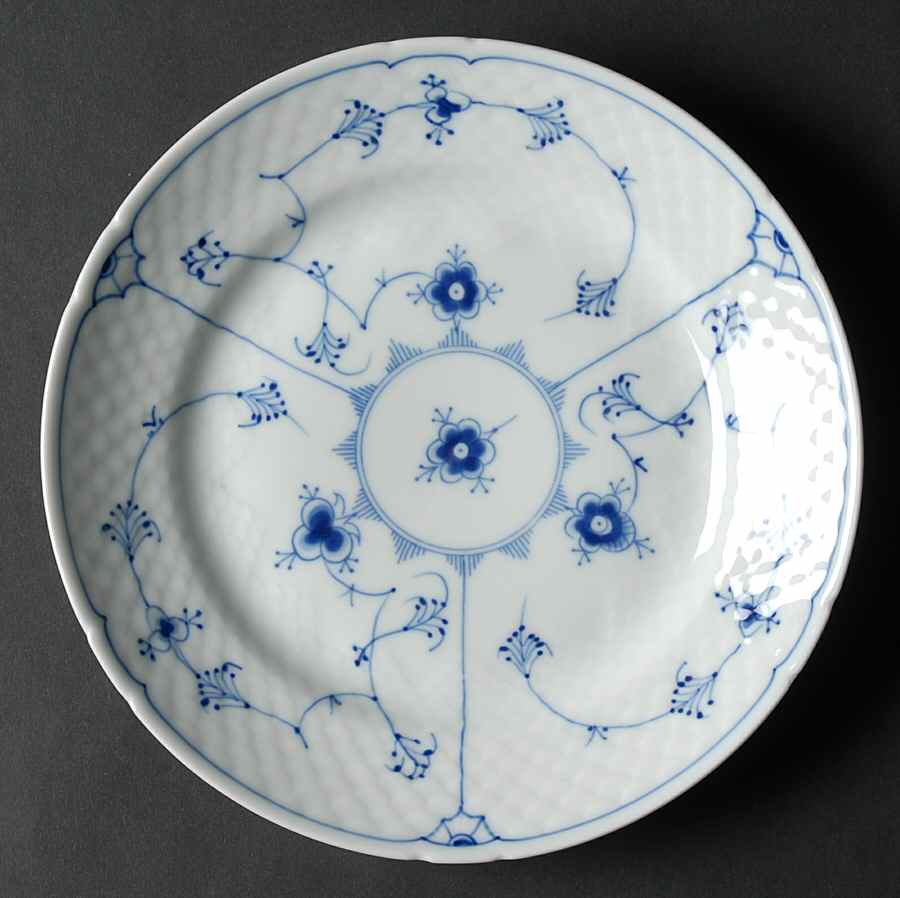 Blue Traditional (No Trim) Salad Plate by Bing & Grondahl-1