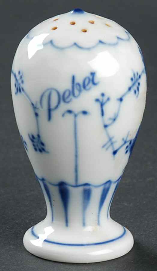 Blue Traditional (No Trim) Pepper Shaker by Bing & Grondahl-1