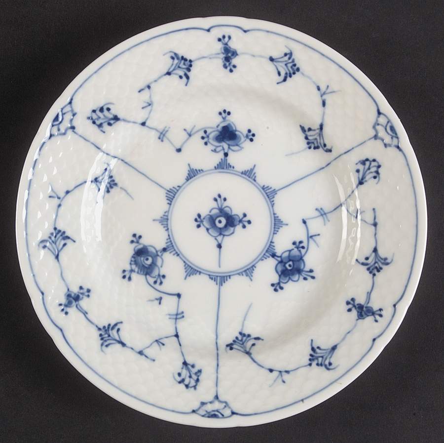 Blue Traditional (No Trim) Bread & Butter Plate by Bing & Grondahl-1