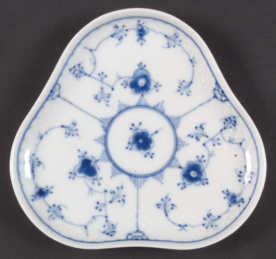 Blue Traditional (No Trim) Tray for Condiment Set by Bing & Grondahl-1