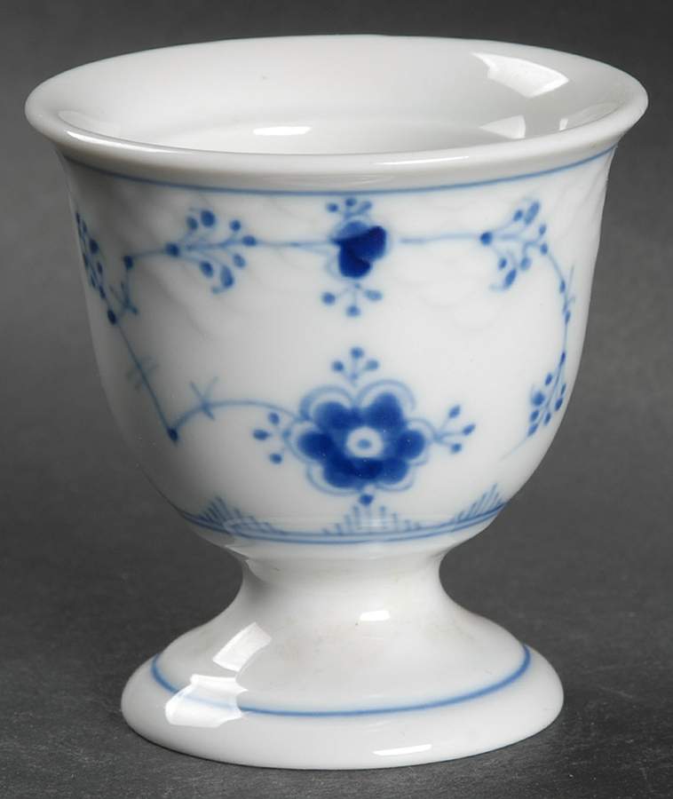 Blue Traditional (No Trim) Single Egg Cup by Bing & Grondahl-1