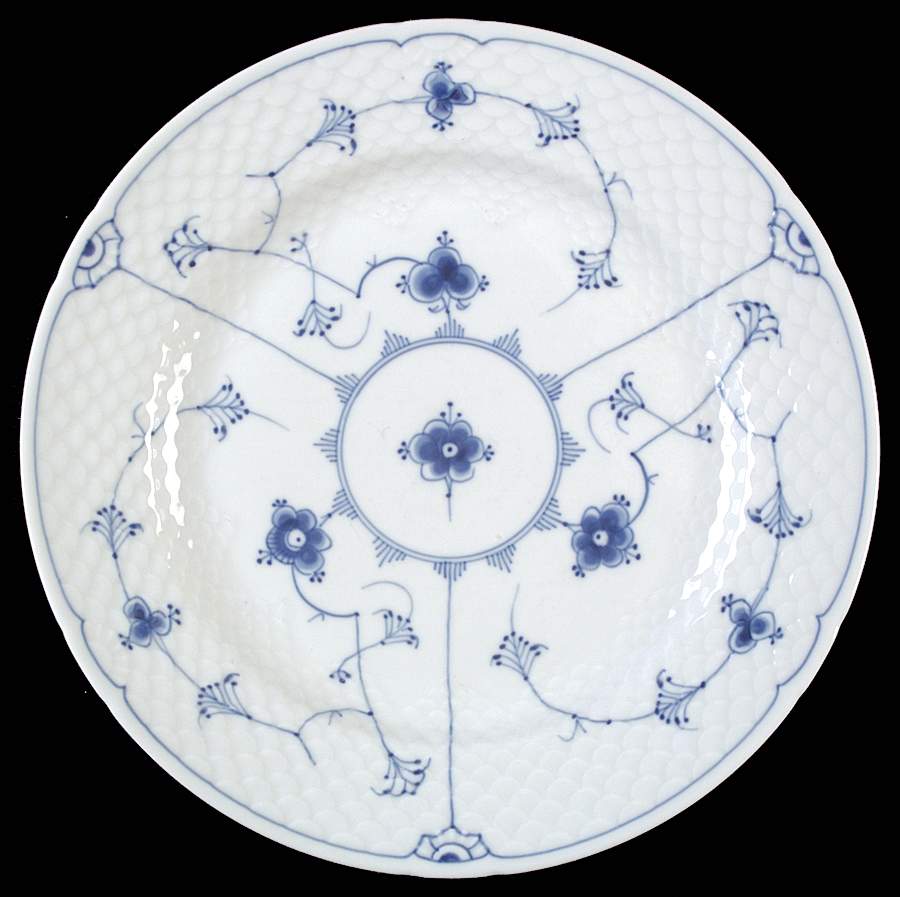 Blue Traditional (No Trim) Large Dinner Plate by Bing & Grondahl-1