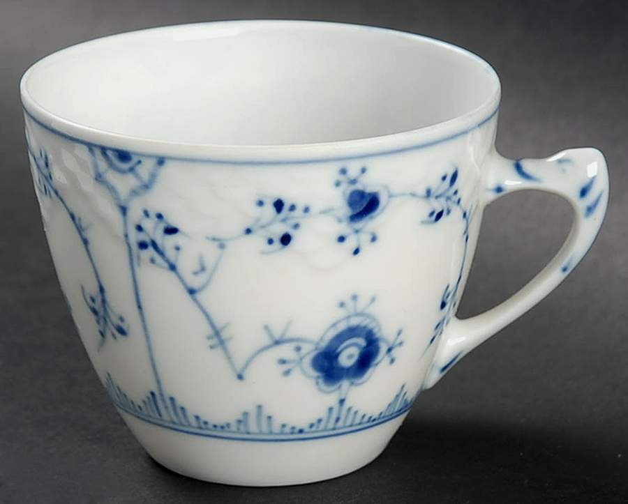 Blue Traditional (No Trim) Flat Demitasse Cup by Bing & Grondahl-1