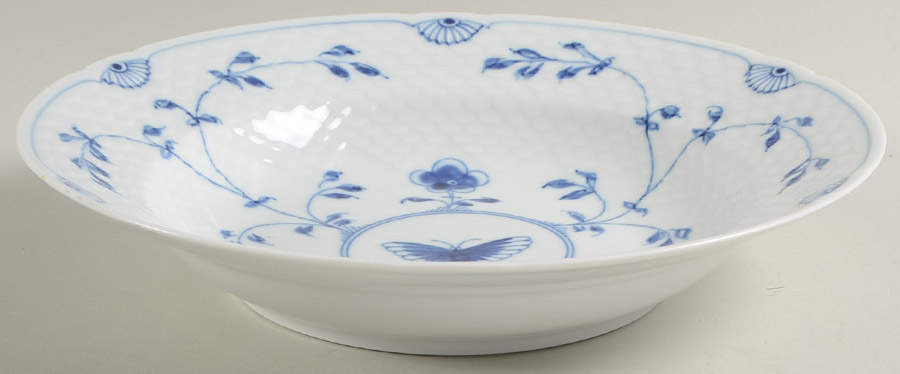 Butterfly Large Rim Soup Bowl by Bing & Grondahl-1