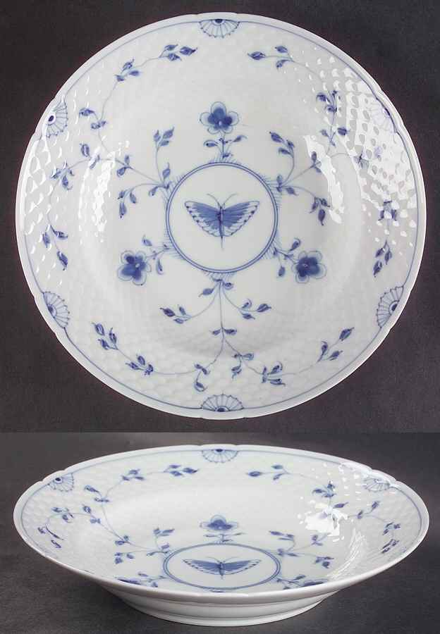 Butterfly Rim Soup Bowl by Bing & Grondahl-1