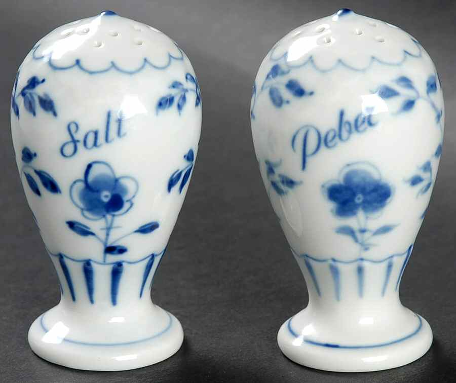 Butterfly Salt & Pepper Set by Bing & Grondahl-1